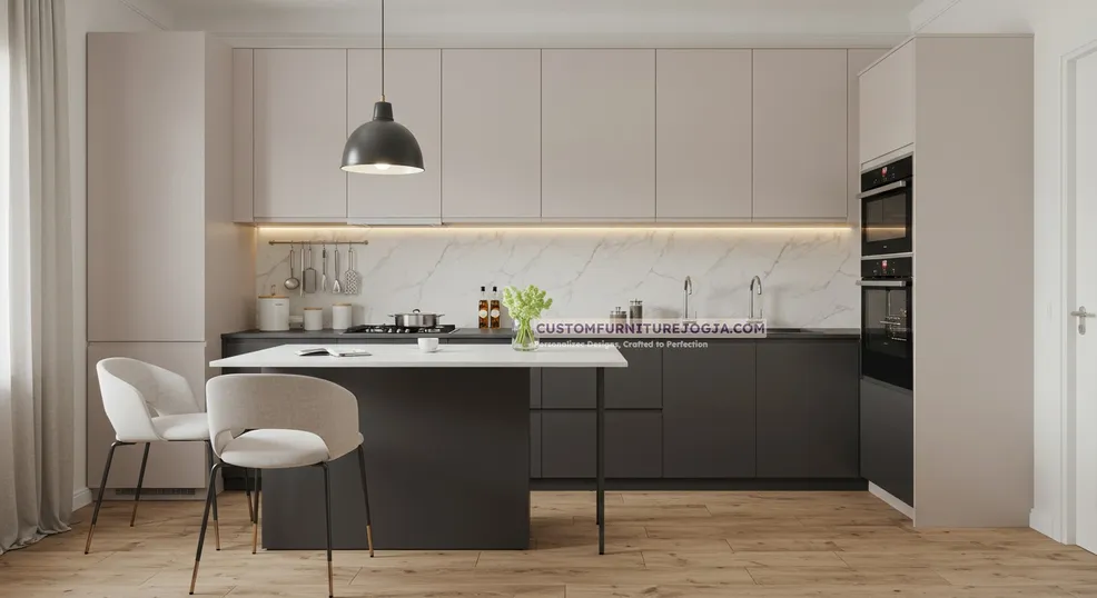 Jasa Pembuatan Kitchen Set Besar Jogja